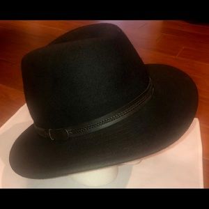 Men’s Black Wool Fedora by Tilley ‘Montana’